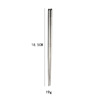 Square non-slip chopsticks stainless steel, wholesale