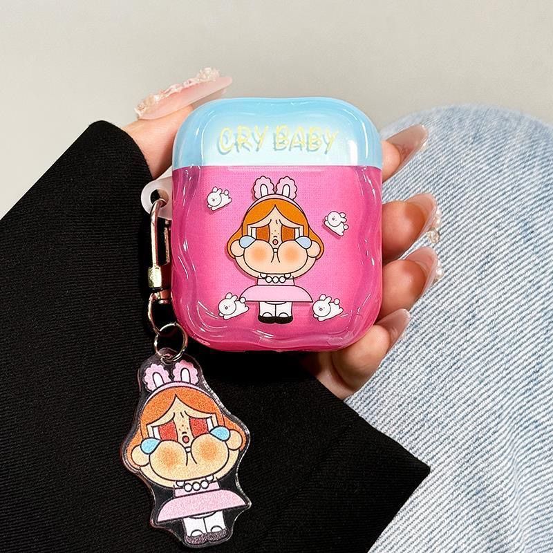 Ballet Cry Baby para AirPods 4 / 5 generación de auriculares AirPodPro2 generación de 3 generación de estuche Bluetooth