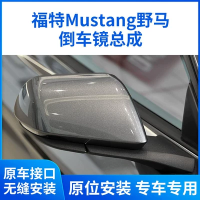 İdxal Ford Mustang Arxa Güzgü Quraşdırması, Boyalı Reflektorlu Mustang Güzgü