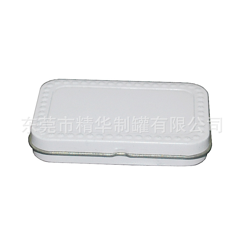 新款两片磨砂纯色方形化妆品铁盒    宝石糖果炫彩三色眼影铁盒