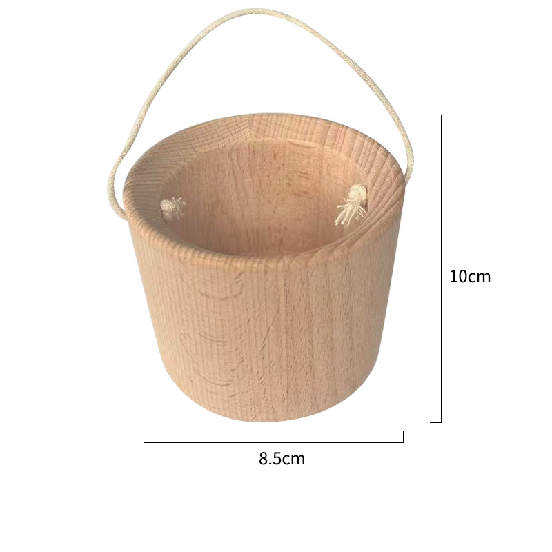 1-6 años de edad sin pintar de madera Casa de juego cocina juguetes de cocina tetera taza de té copa de vino juguetes Waldorf