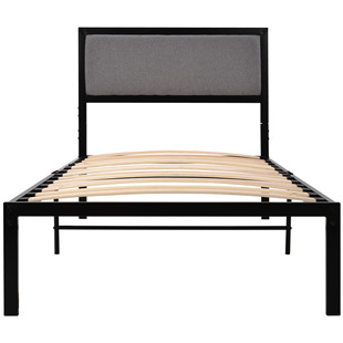 British single bed bed frame metal bed frame Amazon Dajian cloud warehouse in stock direct delivery British one-piece delivery distribution