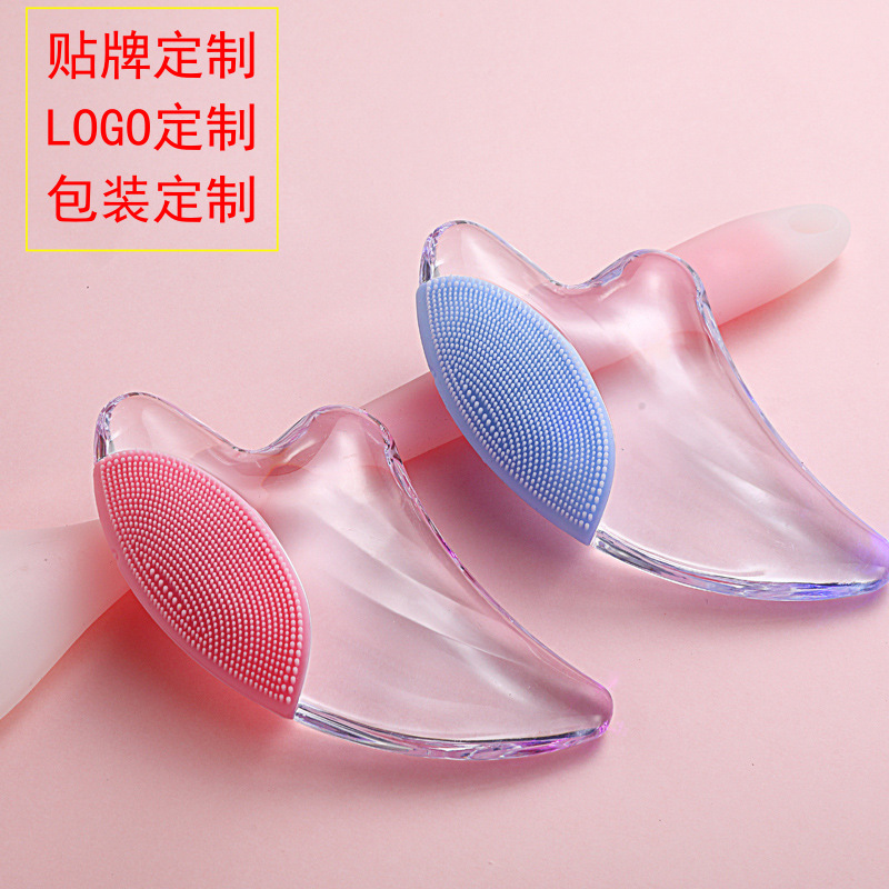 tablero de belleza facial personalizado raspado facial especial raspado nariz ojos de elevación de tendones de pulsación de limpieza facial todo el cuerpo tablero de masaje universal