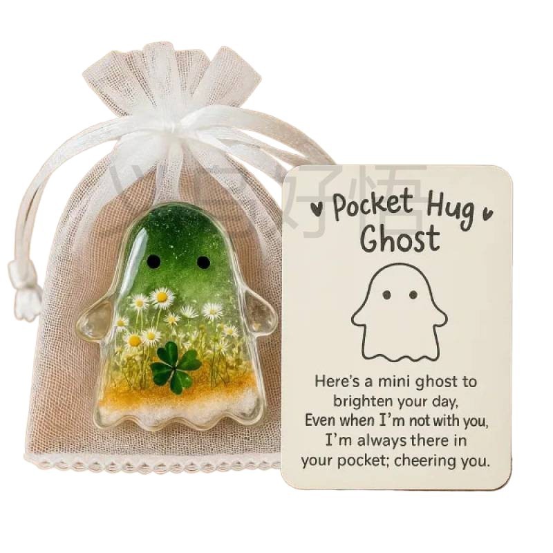 跨境新款Halloween Gift--GhostPocketHug万圣节道具摆件装饰品|undefined