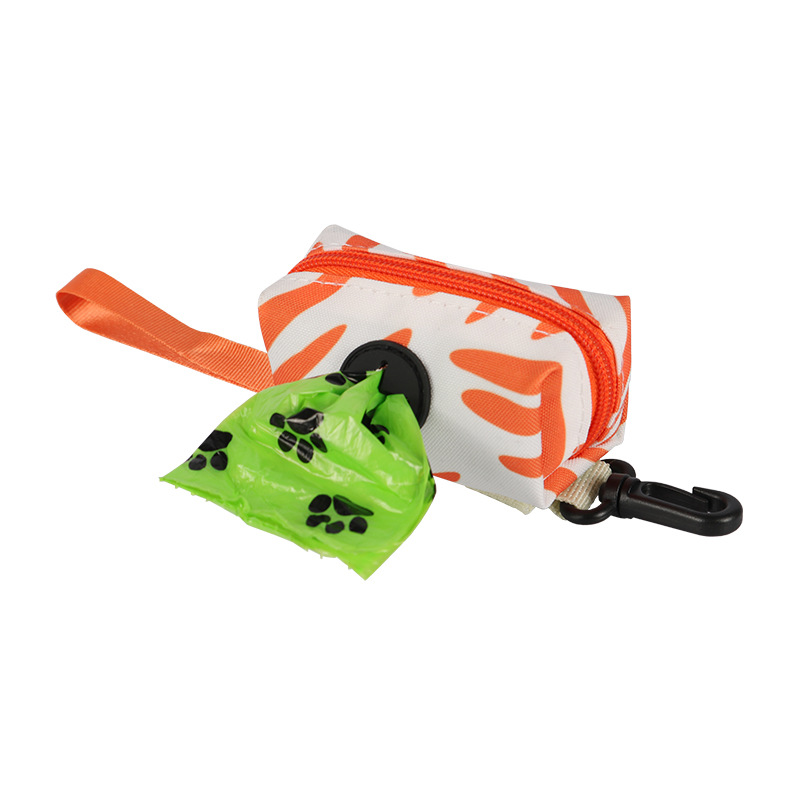 Cross-border new product Pet waste bag storage bag Dog poop bag dispenser Dog shit bag poop bag zipper bag