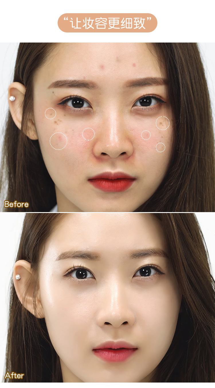 Wholesale of best-selling light-sensitive concealer pens, eyebrow concealer, eyelid concealer to under-eyelid pen, huge concealer, dark circle mask Application Scenario