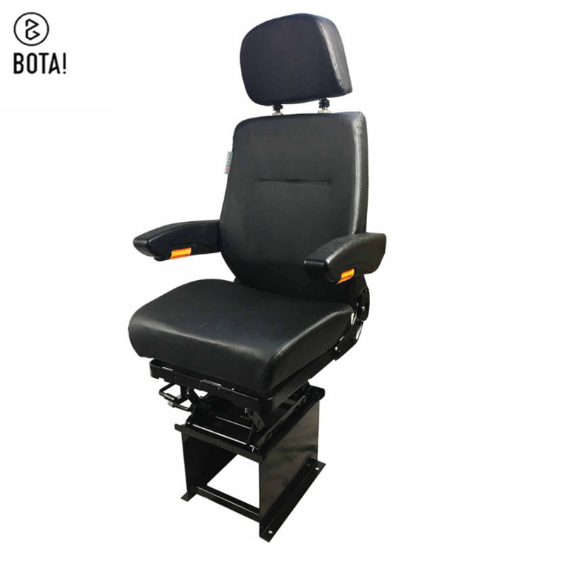 Asiento del conductor del coche de carril asiento de locomotora de ferrocarril equipo de maquinaria de ingeniería asiento detección de defectos asiento del conductor del coche