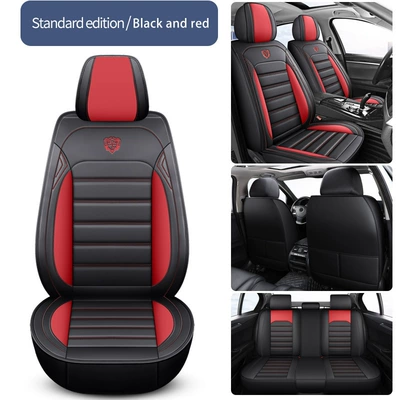 Universal seat cover — Interior Seat Cushion Cover - blackish-red-single-seat-standard