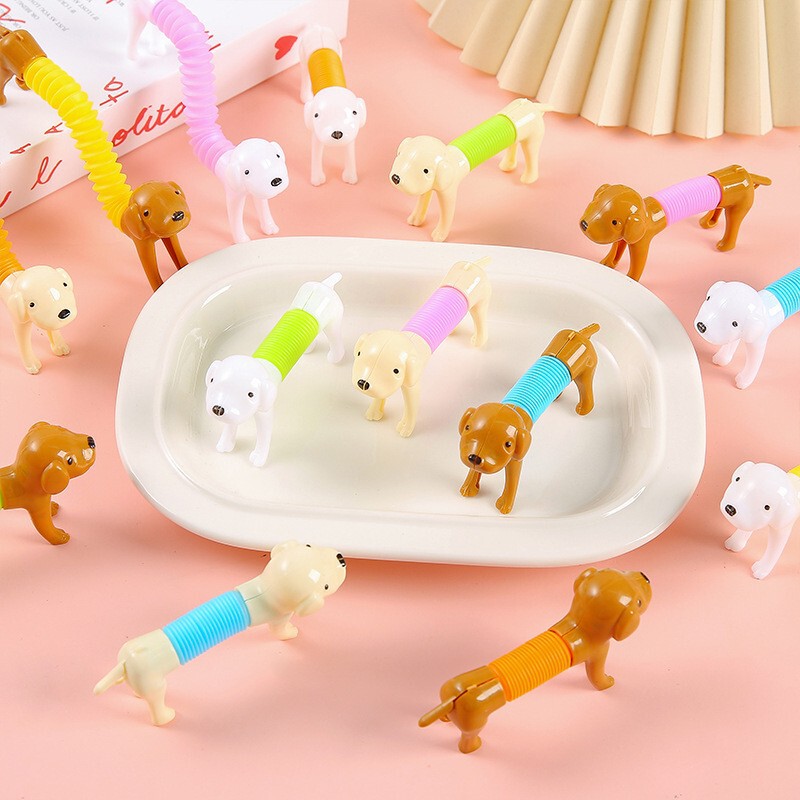 Stress Relief Stretching Dog Toy, Transformable Shape Puppy Dachshund Stress Relief Gadget, Stretching Dog Kindergarten Small Gift Bulk Stress Relief Stretching Dog Toy, Transformable Shape Puppy Dachshund Stress Relief Gadget, Stretching Dog Kindergarten Small Gift Bulk