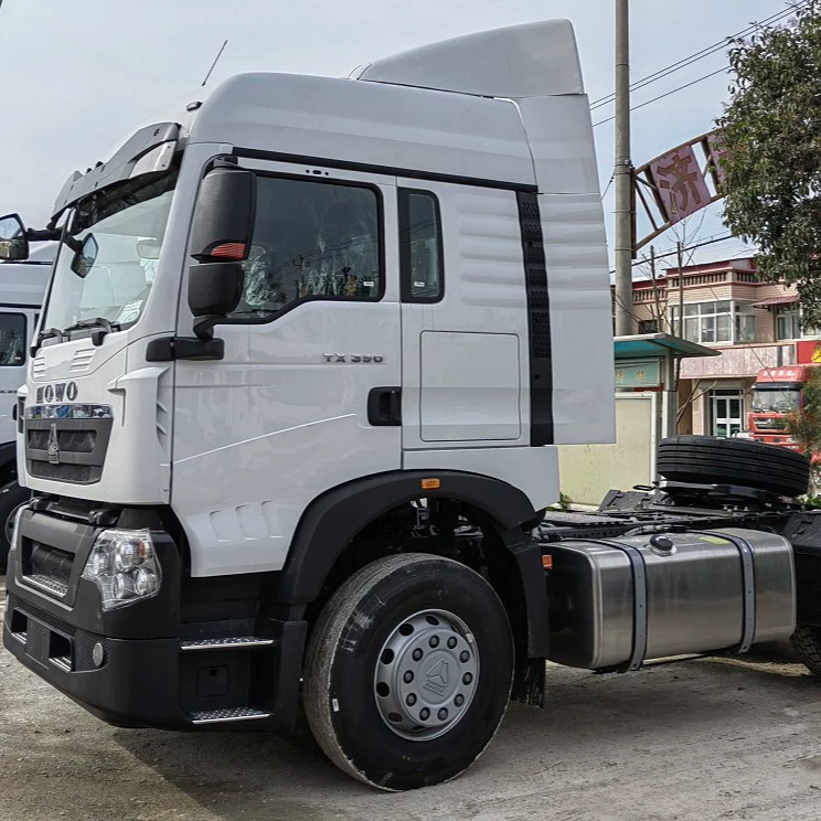 Специальное предложение: в наличии китайский тяжелый грузовик HOWO TX 4x2 мощностью 371 л.с., соответствующий стандарту National III, для экспорта.