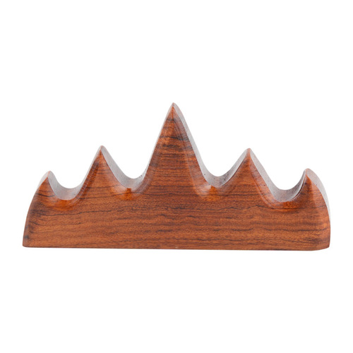 Wholesale mahogany pen holder pen holder Wuzhishan bat pen holder wooden pen holder four treasures of study supplies