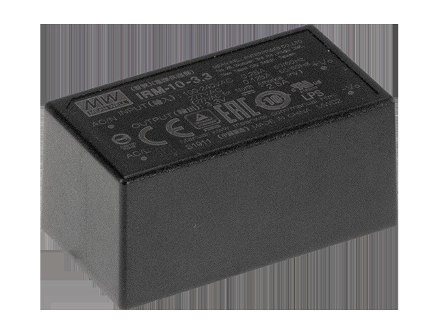 台湾明纬 IRM-10-5 10W 5V超小型AC-DC模块电源直流2A 插脚型