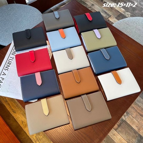 Palm print bifold wallet for women  new style cowhide wallet coin card holder contrasting color niche design large capacity simple