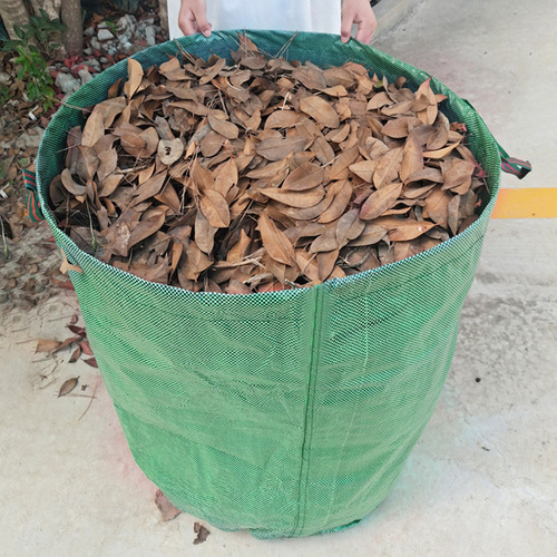 Cross-border best-selling garden bag, garden leaf bag, storage bag, plant waste bag, PP woven bag, branch and leaf collection bag