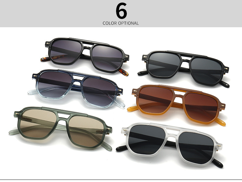 Retro Artistic Sunglasses For Men With Anti-blue Light Protection_voghion.com