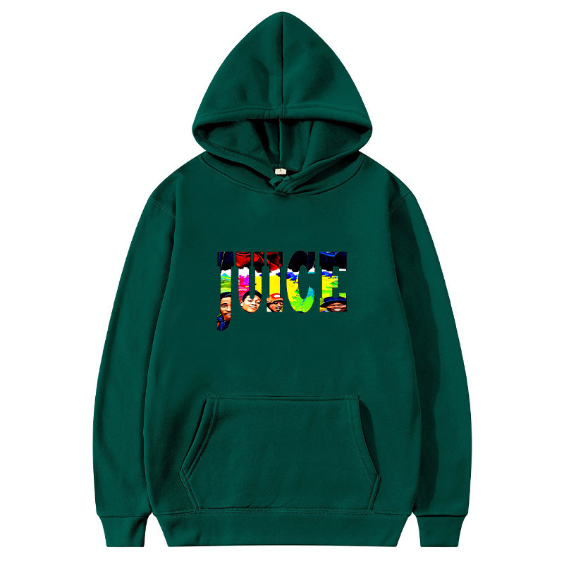 Tupac Hoodies Men Fashion Juice O-neck Long Sleeve Sweatshir