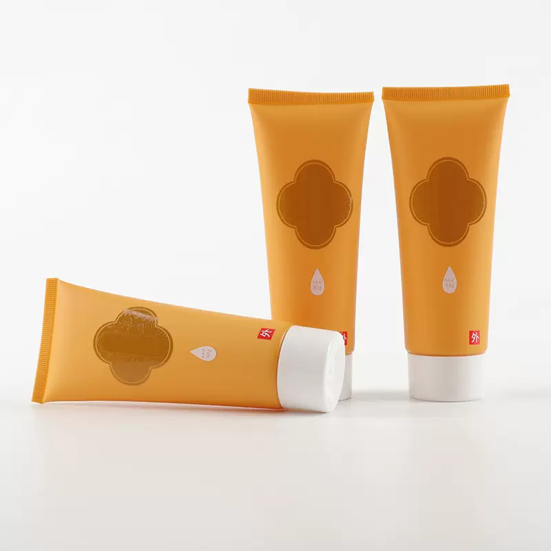 新款高亮洗面奶软管防晒霜隔离霜护肤品塑料软管包材