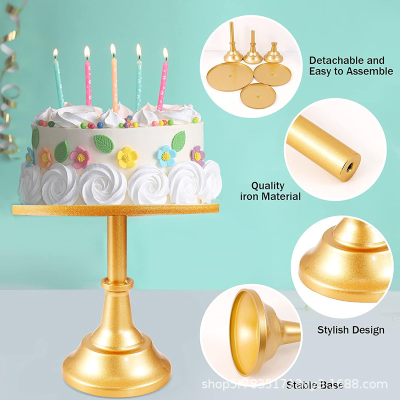 Soporte de postre soporte de exhibición decoración pastel postre pastelería bandeja comida fría resto soporte de mesa tarde té merienda stand