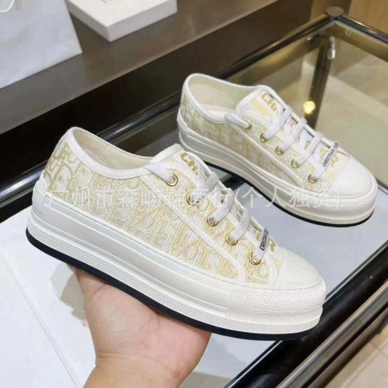 Новые осенние кроссовки off-white 2023 года с вышивкой букв, канвасовые кроссовки на шнуровке для женщин
