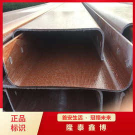 酚醛树脂电缆槽盒施工图片 模压防火槽盒 电力用线缆槽 河北厂家