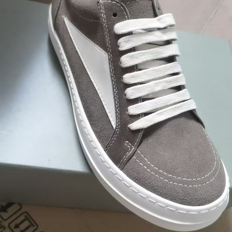 Herren Freizeitschuhe Aus Echtleder Mit Dicker Sohle Und Schnürung_voghion.com