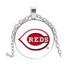 MLB baseball team necklace retro time gemstone necklace Boston red sox alliance