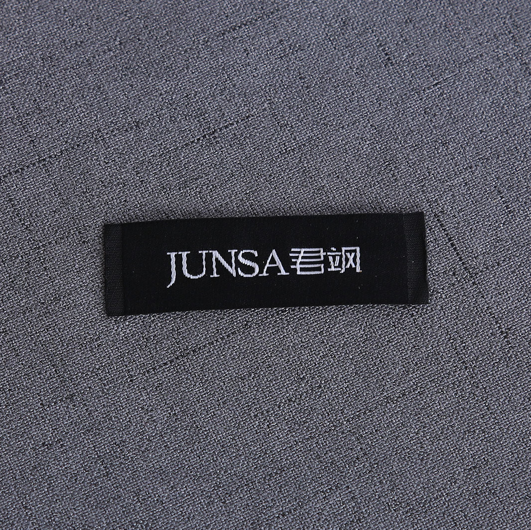 批发服装辅料肩章领标布标高纬密细纱柔软织唛厂家直供包邮到家