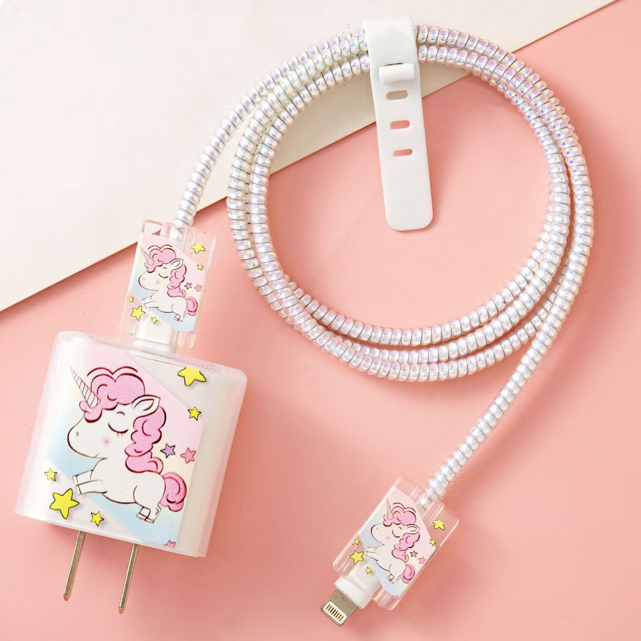 Aplicable a Apple 14 Cable Cover iPhone 13 Cargador Head 12 Promax Winding Cable Cover iPad