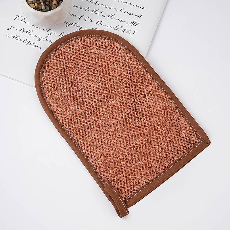 목욕장갑(갈색)