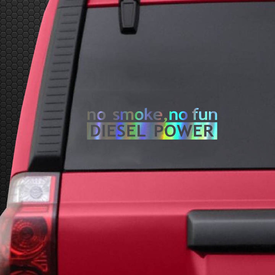 Fashion Smoke-free And Boring Automobile Sticker