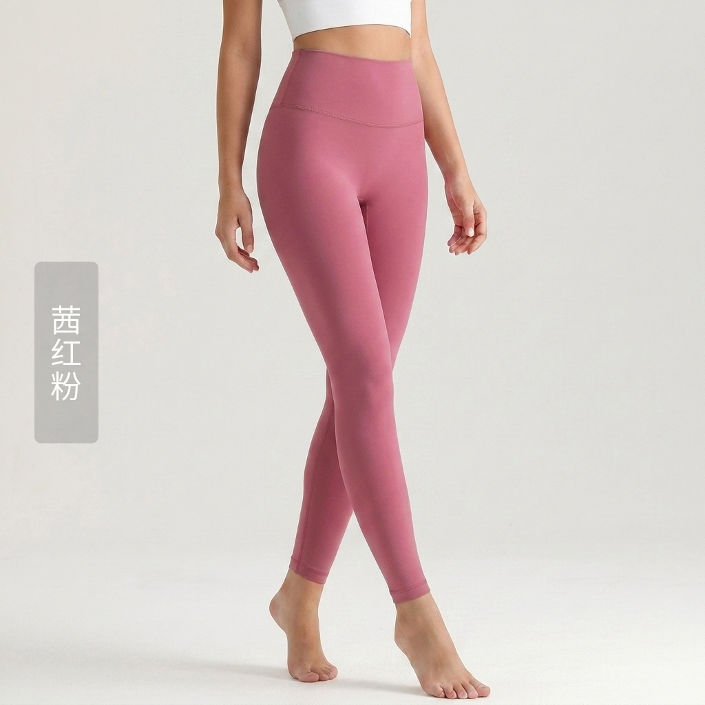 Pantalones de yoga antibacterianos Weiman 7A para mujer, de cintura alta, levanta glúteos, ajustados, pantalones deportivos para fitness, ropa de yoga para mujer al por mayor.
