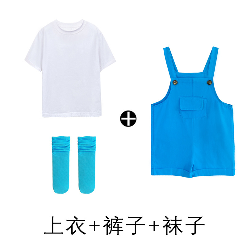 Niños DE LOS NIÑOS pantalones cortos color caramelo traje verano Escuela Primaria kindergarten coro danza reloj