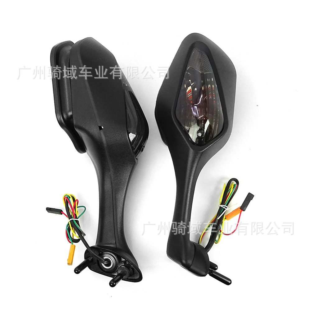 Suitable for Honda CBR1000RR 2008-2016, foldable motorcycle rearview mirror with turn signal