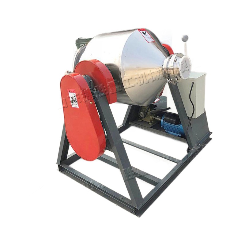 Mezclador eléctrico de acero inoxidable Mezclador de tambor de cintura giratorio de 360 grados Equipo de mezcla de alimento de cerámica de polvo magnético image 6