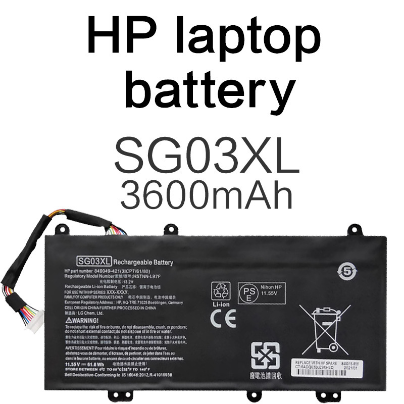 Sg03Xl Is Suitable for Hp Notebook Envy M7/17-U/17T-U/Pavilion 14-Al Battery Sg03Xl Is Suitable for Hp Notebook Envy M7/17-U/17T-U/Pavilion 14-Al Battery