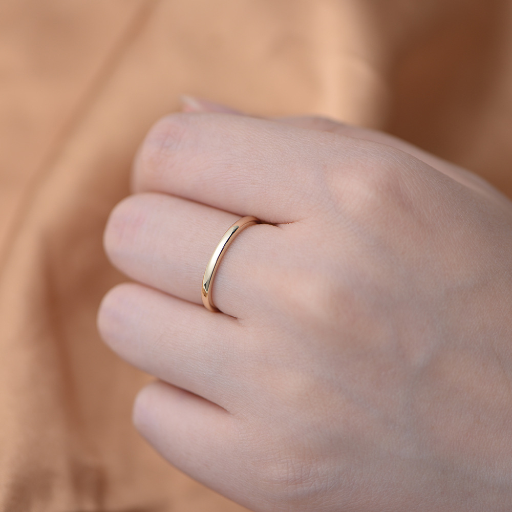 Anillo de plata de ley s925 anillo chapado en oro para mujer, apertura clásica simple europea y americana, joyería de anillo de todo fósforo, venta al por mayor de alta calidad