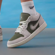 纯原莆田鞋森系配色AJ板鞋DC0774秋冬新低帮休闲运动鞋情侣553358