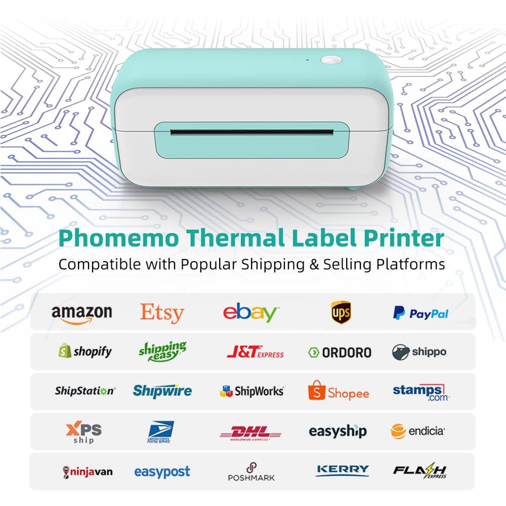 PhomemoPM-246-S cross-border e-commerce ordering machine thermal paper express single-sided single-machine express printer