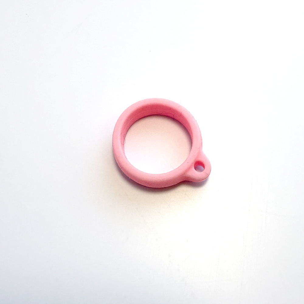 Anilla para colgar 16mm rosa