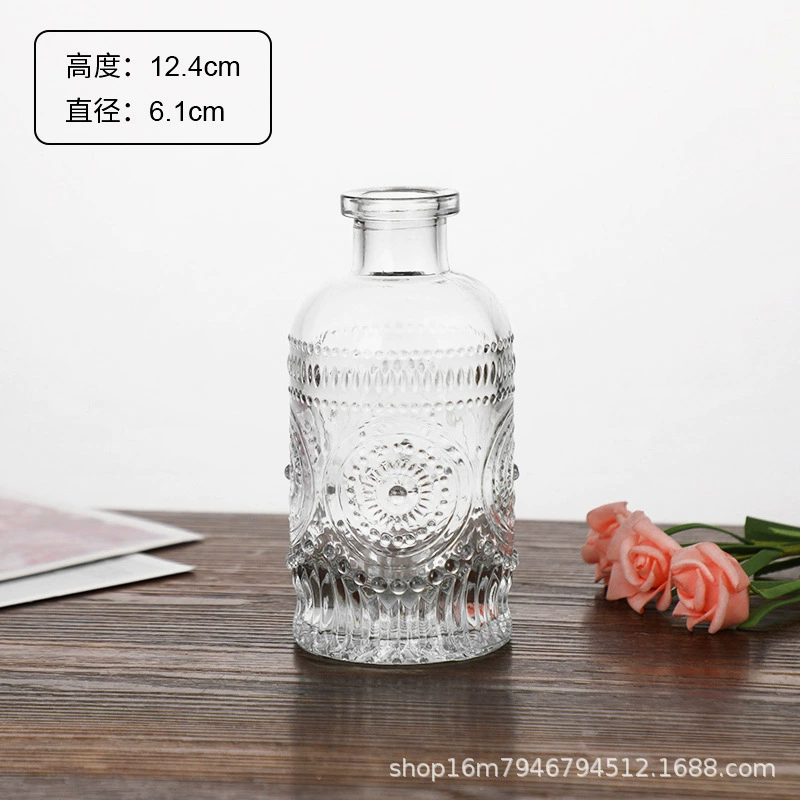 Мини-стеклянные вазы, прозрачный настольный набор — разные стили и варианты наборов для декора