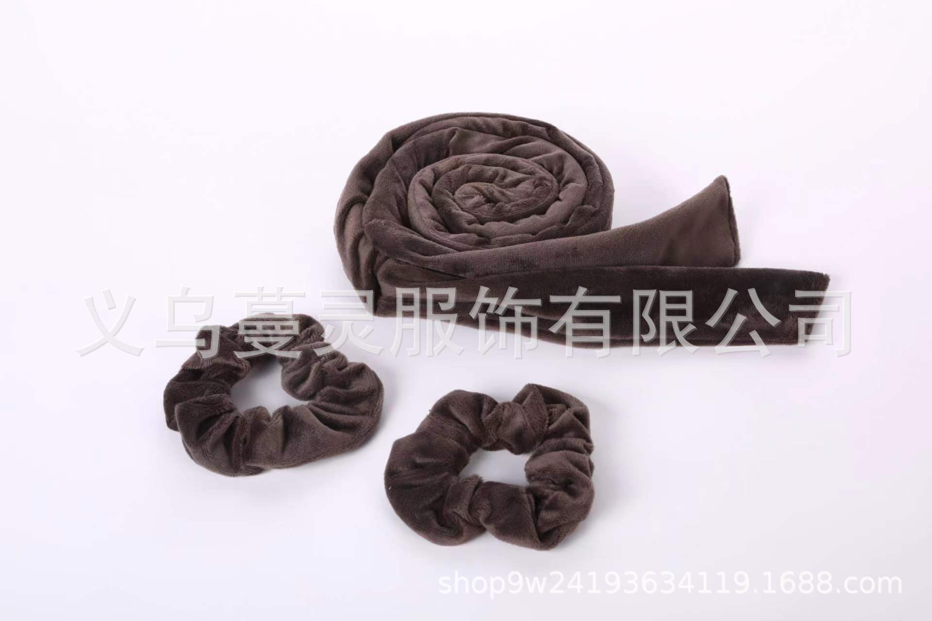 Fabricante Amazon arco rizador de pelo perezoso sueño peluquería onda grande sin calor rizador de pelo diadema