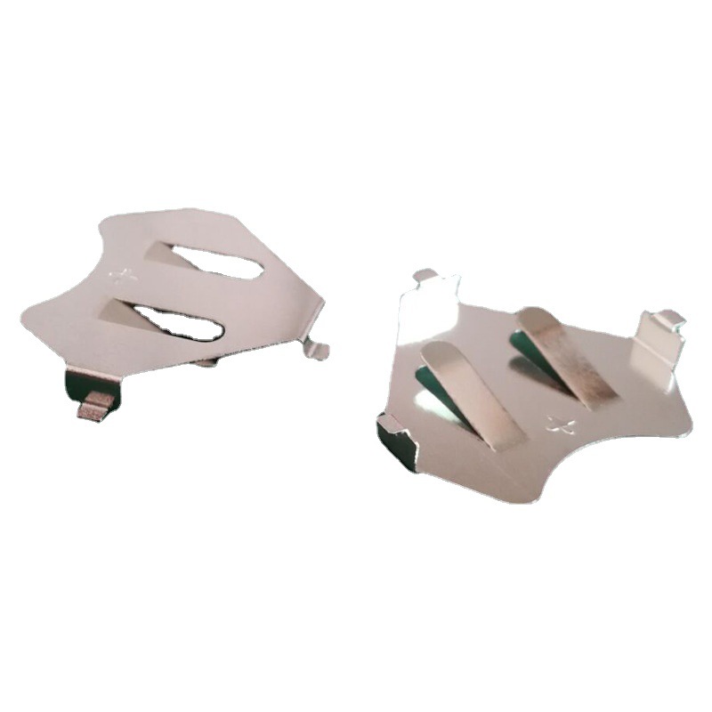 磷铜CR2450五金电池座 CR2450电池扣工厂