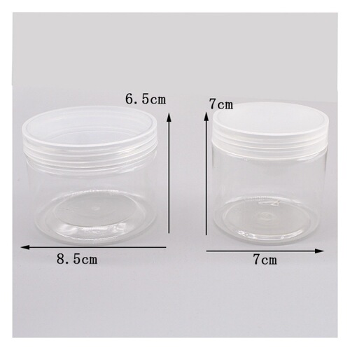 Empty storage box, cosmetic accessories packaging box, plastic transparent packaging box PVC box, cylindrical packaging wholesale