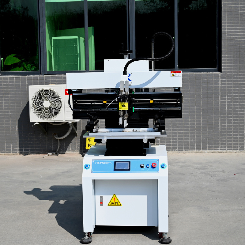 合瑞科技半自动印刷机HR-SAPP-400红胶导热膏刮硅脂厂高精度加工