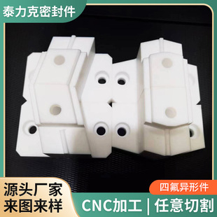 Tailike Sealing Custom Engraving Machine with Ptfe Special-Shaped Parts White Ptfe Processing Parts Wholesale