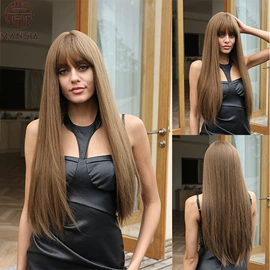 假发长卷发;长直发假发;假发短卷发