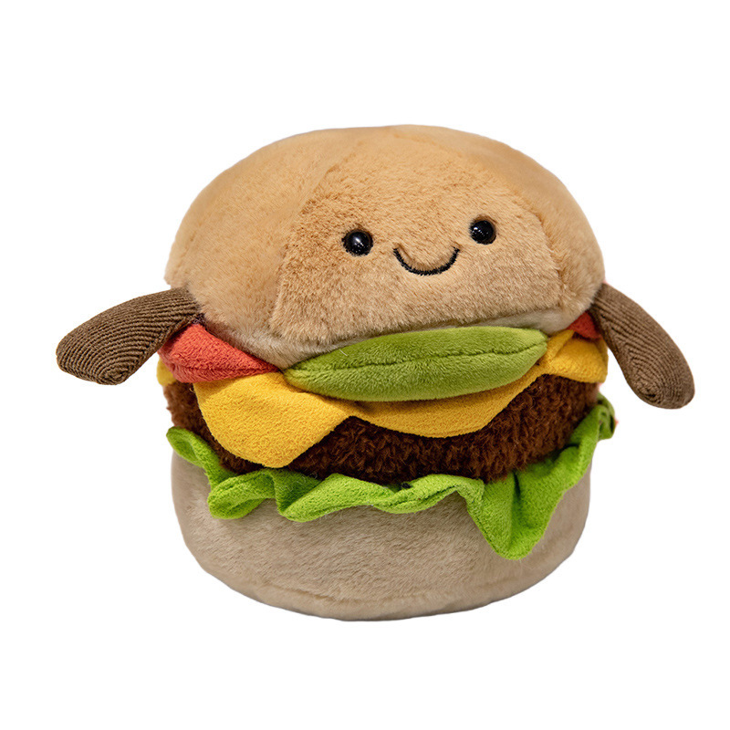 Marca de moda nueva serie de flores lindas hamburguesas suaves regalo de novia fotos atmósfera de peluche flores de mano