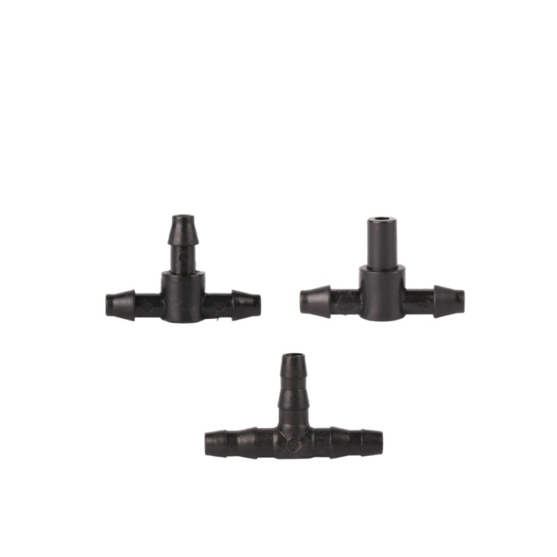 Conector Té de Púas para Tubo Capilar 4/7 en PVC Resistente a la Presión