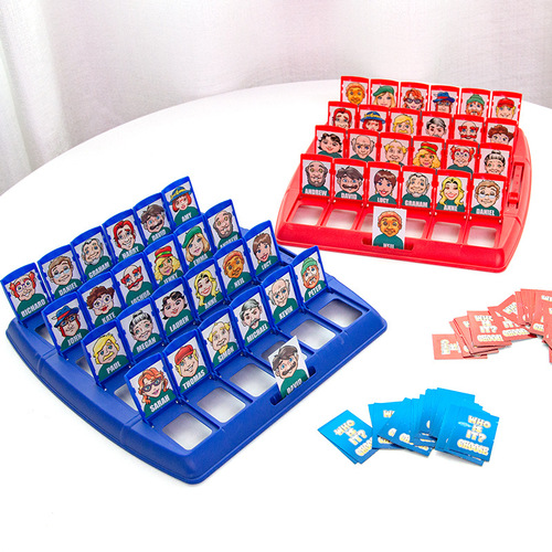 Cross-border guess who I am board game logical reasoning table game party interactive guessing character children's educational toy
