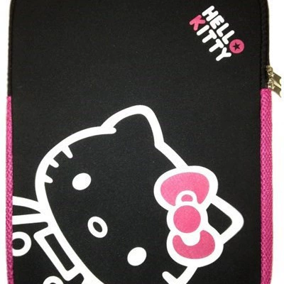 Laptop with zipper, cartoon liner